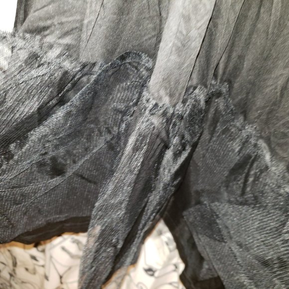 28W NWT Torrid Retro Chic Gingham bow strap dress 28W built-in tulle underskirt - Picture 8 of 10